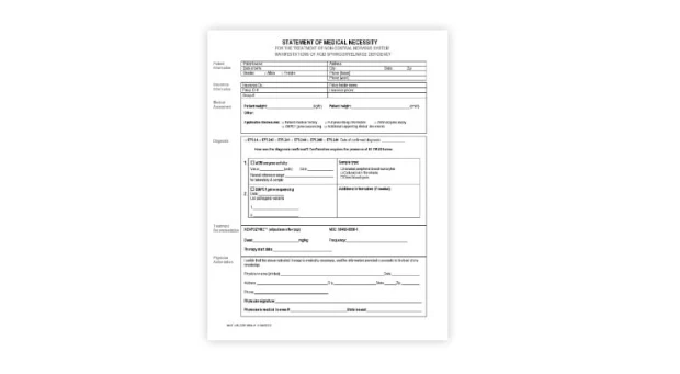 Thumbnail of Xenpozyme Statement of Medical Necessity document