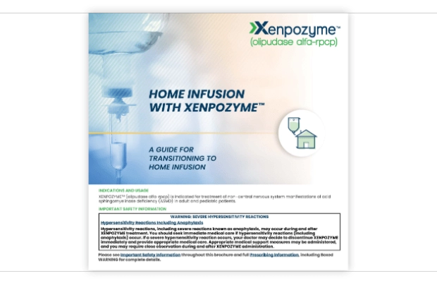Thumbnail of Xenpozyme At-Home Infusion Guide