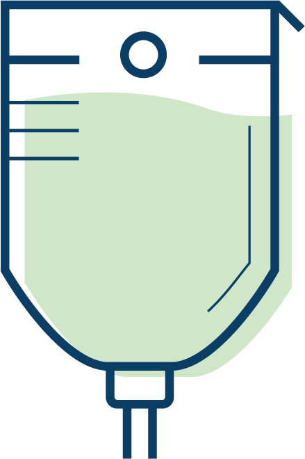 Infusion bag icon